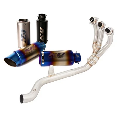 For Triumph Tiger 660 2022-2025 Trident 660 2021-2025 Exhaust System Muffler Tip - Image 1 of 4