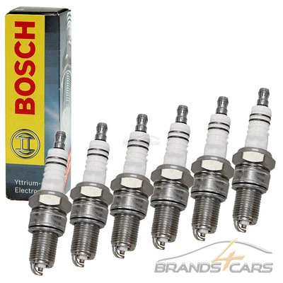 6x BOSCH ZÜNDKERZE FÜR MERCEDES BENZ /8 W114 250 - Bild 1 von 3