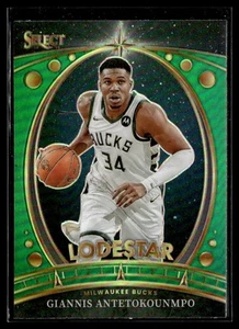2023-24 Panini Select Lodestars Green Giannis Antetokounmpo #2 - Bild 1 von 2