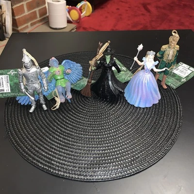 MARKS & SPENCER M&S Wicked Glinda Tin Man Elphaba Christmas Tree Hanging Decoration Ornament X5