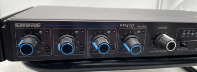 Shure FP410 IntelliMix 4 Channel Automatic Mic Mixer - Image 1 of 4
