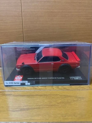 Kyosho 50th Anniv Mini-Z Body ASC SKYLINE 2000 GT-R Tuned Ver. Red [Unopened] - Image 1 of 4