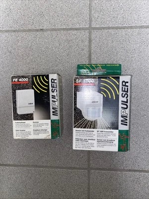 Steinel SF 1000 + FE 4000 Funk Bewegungsmelder u. Funk Empfänger NEU OVP - Bild 1 von 3