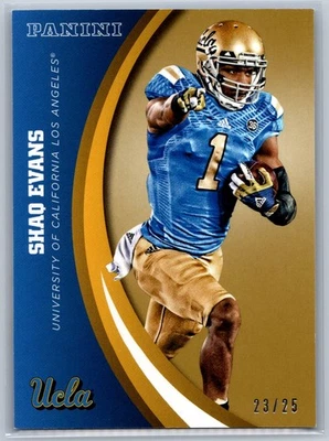 Shaq Evans 2015 UCLA Bruins Gold /25 #33 - Image 1 of 2