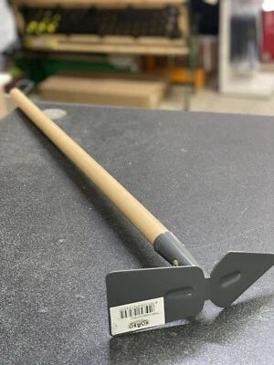 zappa da giardino testa in acciaio al carbonio,manico legno 70cm 24mm - Immagine 1 di 2
