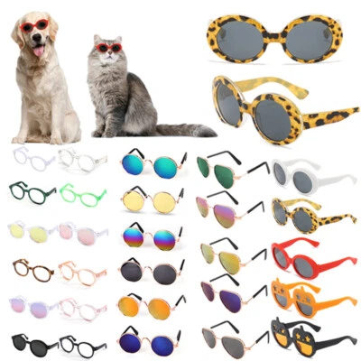 Dogs Cats Pets Glasses For Pet Small Dog Eye-Wear Puppy Photos Props Sunglasses~ - Image 1 of 4