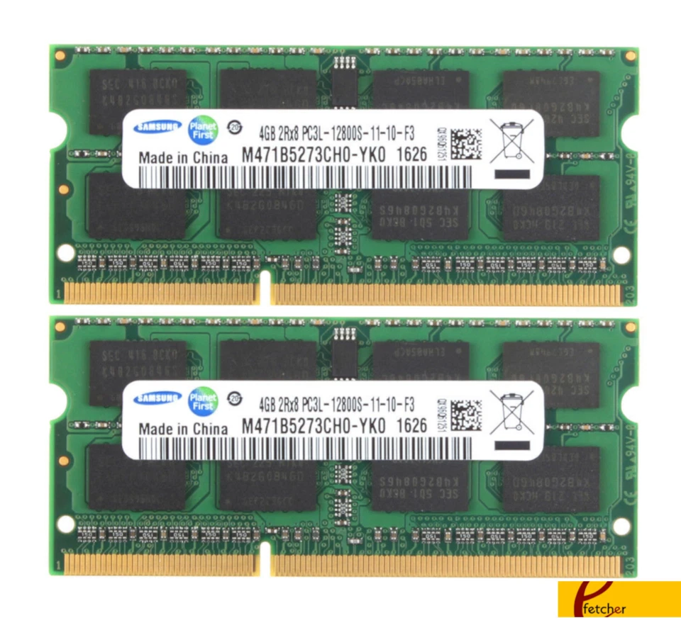 8GB KIT 2 x 4GB Dell Latitude 6430u E5420 E5430 E5520 E5530 E6220 Ram Memory - Image 1 of 1