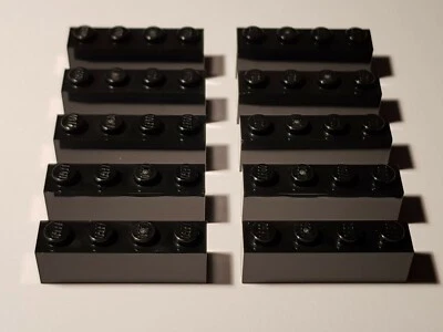 LEGO® 10 X 3010 Ladrillo Básico 1 X 4 Negro (#BCGB) Star Wars - Imagen 1 de 2