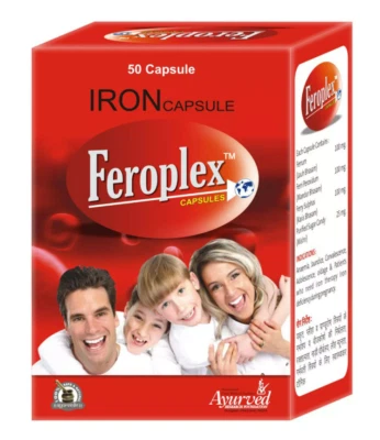 Iron Dietary Pills, Natural Nutritional Supplements For Men Women 50 Capsules. - Image 1 of 3