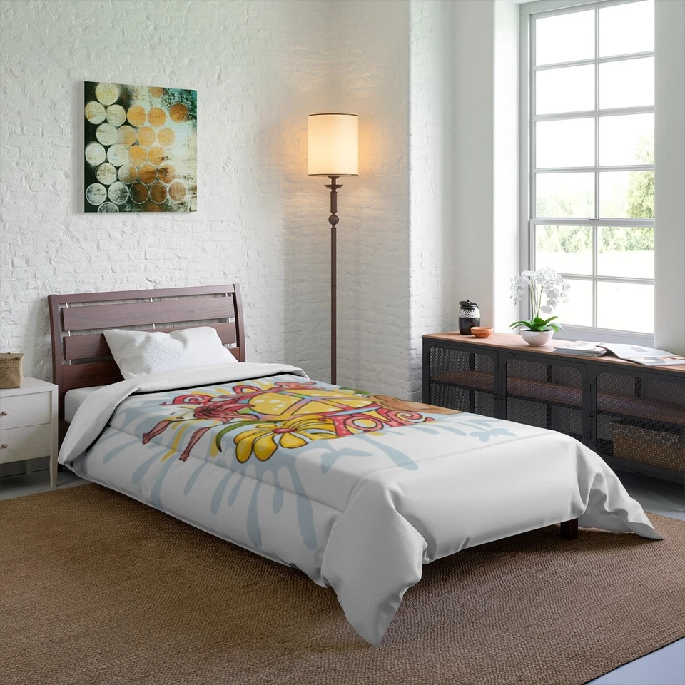 Edredón de amor, paz y música: una fusión armoniosa Foto 1 de 1