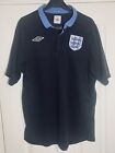 England 2011-13 Away Football Shirt Umbro Football Jersey Size 40 Medium Retro