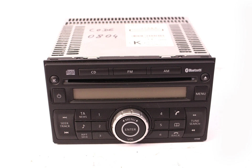 CD Autoradio Nissan Note E11 28185-JD004 PN-2805F Player + Code Bluetooth KFZ - Bild 1 von 2