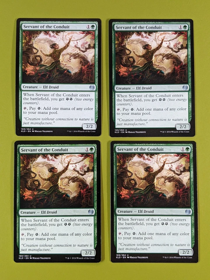Servant of the Conduit x4 Kaladesh 4x Magic the Gathering MTG - Image 1 of 1