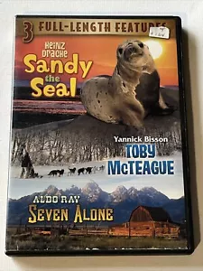 Triple característica, incluyendo Sandy The Seal (película DVD) - Imagen 1 de 2