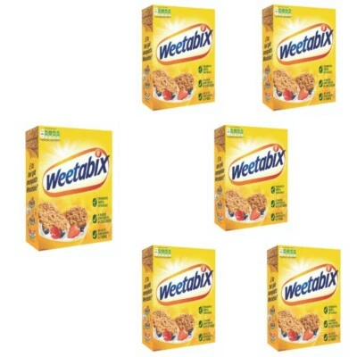6 Confezioni Weetabix 24 Formelle di Frumento Integrale 430g