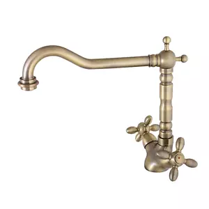 Rubineta Venezia-33 Mixer da cucina classico ottone spazzolato - Foto 1 di 2
