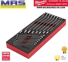 Milwaukee 15pc Spezialeinsätze Ringschlüssel Set im Foam Insert - 4932479828