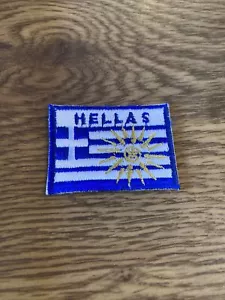 Parche vintage recuerdo de HELLAS, Grecia - Imagen 1 de 2