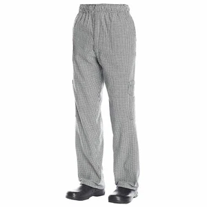 CHEF CODE Chef Cargo Pants with Elastic Waist and Drawstring, Zip Cargo Pockets - Picture 1 of 8