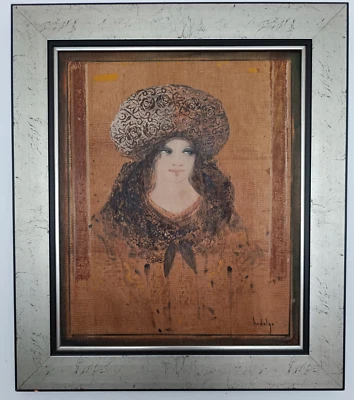 Pintura Joaquim Hidalgo Pages - DAMA FRANCESA - Imagen 1 de 4