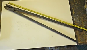 Par de pinzas de herrero antiguas - Resistente - 39 1/2" de largo - Mandíbulas planas - Imagen 1 de 2