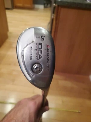 Adams Idea Tech Os Degree 5 Iron Hybrid Lite Flex Aldila Graphite 0821891. - Image 1 of 4