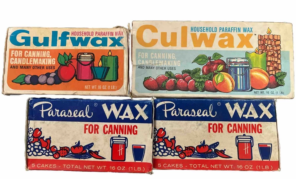 4 1 Pd Boxes Wax Household Paraffin Wax for Canning Candle Making Other Uses NEW - Image 1 of 1