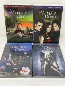 THE VAMPIRE DIARIES - The Complete 1, 2, 3 & 4 Seasons DVD New Sealed! - Picture 1 of 4
