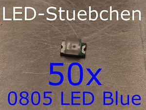 50x 0805 LED Azul - Imagen 1 de 2