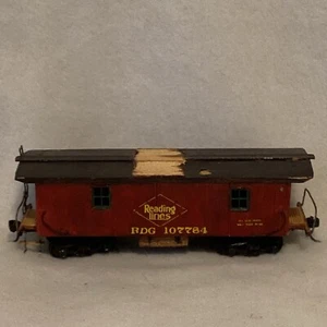 Vintage 1960’s Kadee Reading Lines RDG 107784 Wooden & Metal Passenger Car - Picture 1 of 12