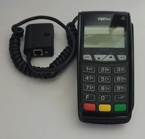Ingenico ITC 220 credit card processor with Power adapter and Power cord. New - Picture 1 of 2