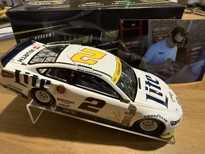 Brad Keselowski Miller Lite Chase for the Cup 2014 autografiado 1/24 Foto 1 de 4