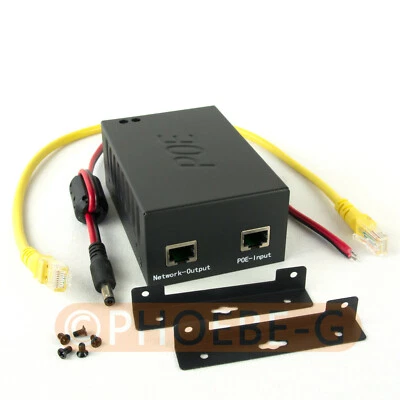 19V 65Watt 802.3bt Active PoE Splitter Gigabit Ultra PoE++ 4-Pair 1000Mbp 5.5A - Image 1 of 4