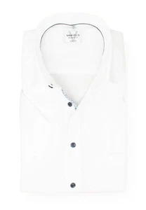 Marvelis Herren Kurzarmhemd Kurzarm Non-Iron Modern Fit,Einfarbig,New Kent - Picture 1 of 3