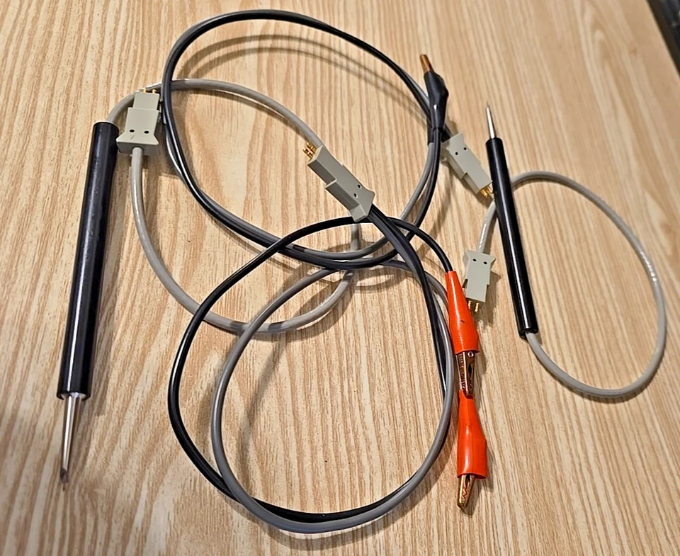 2 cables de prueba Agilent/HP 16006A y Agilent/HP 16007A&B para HP 16143A HP 16143B Foto 1 de 4