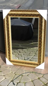 Specchio grande specchio da parete stile barocco specchio bagno decorazione 50X70 GG - Foto 1 di 6