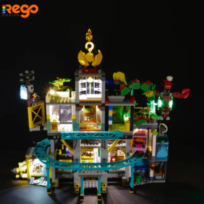 Rego Deign светодиодный творческий свет комплект строительный набор для 80036 город фонарей Le - Изображение 1 из 4