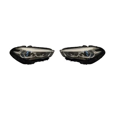 BMW 2 Series F44 Gran Coupe Adaptive LED Headlight PAIR GENUINE 9449599 9449600 - Image 1 of 4