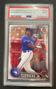 2016 1st Bowman Prospects VLADIMIR GUERRERO JR RC #BCP55 PSA 9 RC. New PSA Grade - Picture 1 of 5