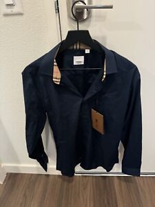 Burberry Long sleeve shirt - Dark Blue - L