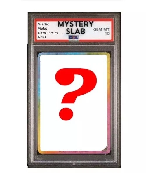 1x Random PSA 10 Gem Mint Graded Scarlet Violet Ultra Rare ex Pokemon Card - Image 1 of 1