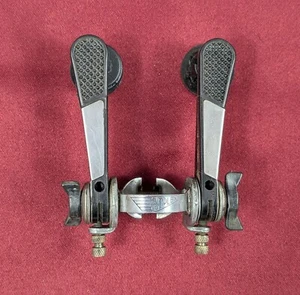Simplex Prestige Downtube F/R Shifter Set Friction 28.6 Clamp-On S56 CLEAN - Picture 1 of 5
