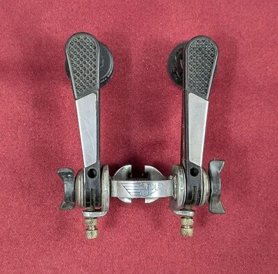 Juego de palanca de cambios Simplex Prestige Downtube F/R fricción 28,6 abrazadera S56 LIMPIO Foto 1 de 4