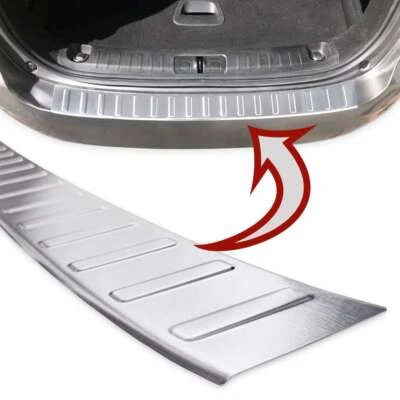 Stainless Steel Matt Load Sill Protector Fits Fiat Tipo Estate | 356 | 2015- - Image 1 of 4