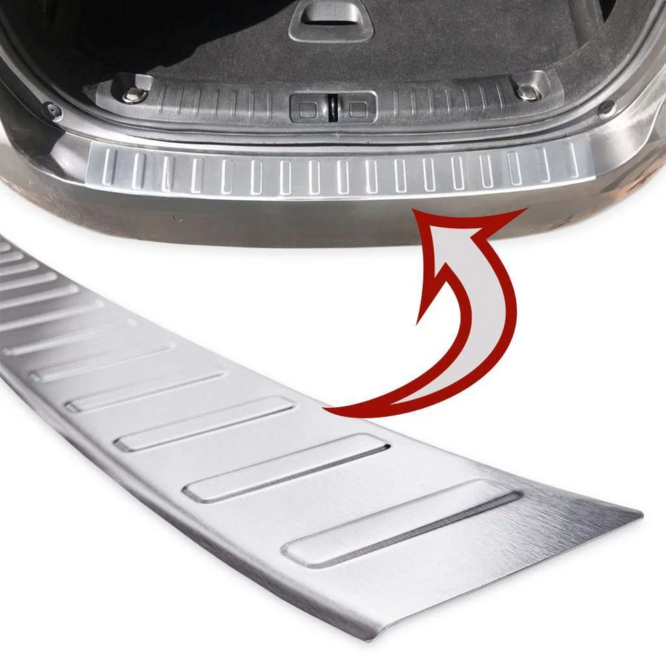 RECAMBO Paraurti in acciaio inox opaco adatto per Fiat Tipo Station Wagon | 356 | 2015-