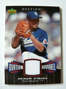 Tarjeta de béisbol 2006 Upper Deck Ovation Apparel Akinori Otsuka #OA-AO Jersey - Imagen 1 de 2