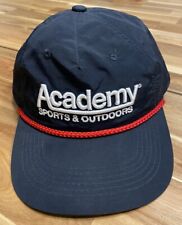 Academy Sports & Outdoors Adjustable Blue Rope Trucker Snap Back Hat OSFM