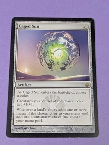 MTG Magic the Gathering: New Phyrexia: Caged Sun #132/175 Rare - NM - Picture 1 of 2