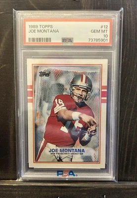 Topps 1989 - Joe Montana #12 Foto 1 de 2