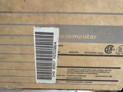 Apple IIe SOLO EN CAJA Foto 1 de 4